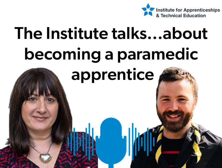 The Institute talks...about becoming a paramedic apprentice - Institute ...